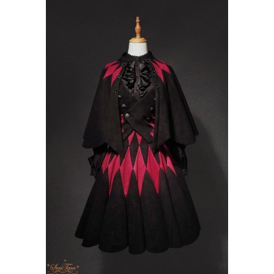 Sentaro Black Forest Blouse, Vest, Skirt and Cape(Full Payment Without Shipping)